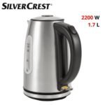 Bouilloire Electrique Sans Fil En Inox SilverCrest 1.7 L 2200 W - KE01402IB-GS
