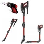 Aspirateur Balai Sans Fil 2 En1 Techwood Tab 6625 Rouge et Noir