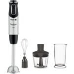 Bras Mixeur 3en1 10 Vitesses Avec Hachoir Et Bol 800mL 1000w Moulinex DD655810