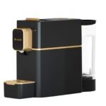 Machine à Café à Capsules 19 bar-1400W NARDI Noir-doré