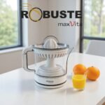 Presse Agrumes inox 0.6L 40W Robuste MaxVita – Pratique