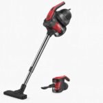 Aspirateur Balai 2en1 – 600W - 0.6L Noir et Rouge Matrix MX-1721