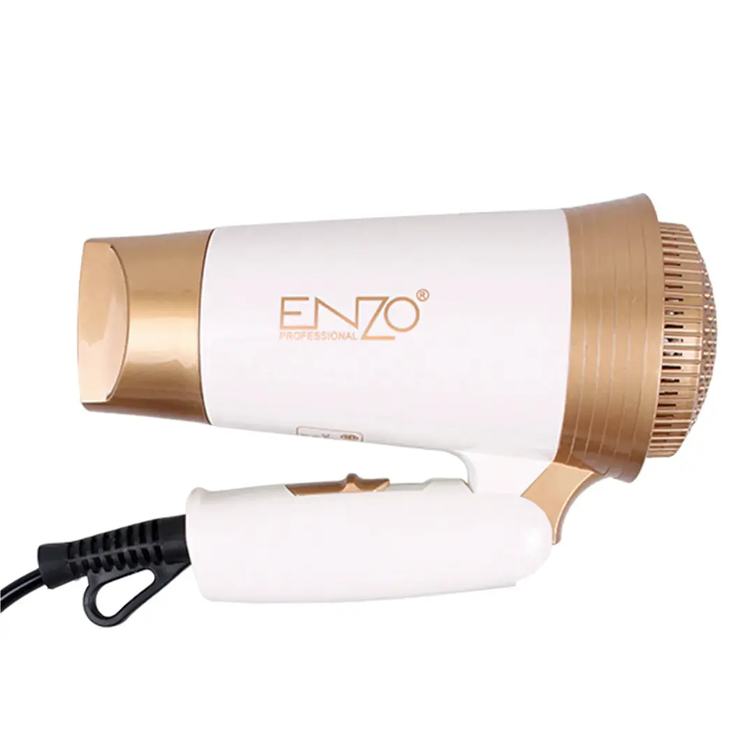 Sèche-cheveux de Voyage Pliable Professional 1800W Avec Températures Réglables Enzo EN-607 - La Casa d'Algérie Sèche-cheveux de Voyage Pliable Professional 1800W Avec Températures Réglables Enzo EN-607 – Image 1