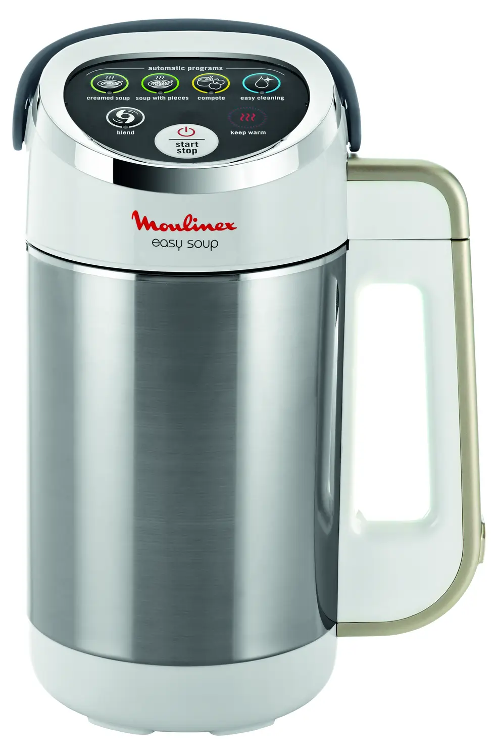 Blender Chauffant Moulinex original En Inox 1.2L Avec 5 Programmes 1000W Easy Soup Moulinex LM841110 - La Casa d'Algérie Blender Chauffant Moulinex original En Inox 1.2L Avec 5 Programmes 1000W Easy Soup Moulinex LM841110 – Image 1