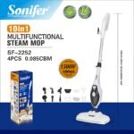 Nettoyeur a vapeur Multifonction 10 en 1 - 1500W Multi-usage tapis - bois - sol - Cuisine - Sonifer SF-2252