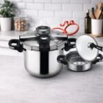 Cocotte 8 L 5 pcs En inox 18/10 avec minuteur Nardi