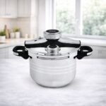 Cocotte 4 L en inox 18/10 avec minuteur et thermomètre Swisswkitchen 22 cm SK-DSC