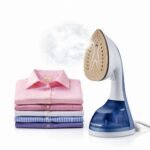 Fer a Repasser et Defroisseur 2 en avec Technologie Ceramique 1600W Trustmann TM-GS-001 couleur bleu