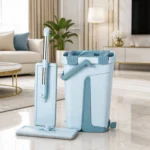 Balai clean magique 2 en 1 avec 2 Recharge Cleantex BM0370 Vert