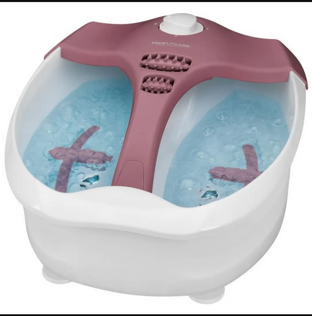 Appareil De Massage Et Bain De Pieds ProfiCare pc-fm3027 Blanc_Bordeaux - La Casa d'Algérie Appareil De Massage Et Bain De Pieds ProfiCare pc-fm3027 Blanc_Bordeaux – Image 1