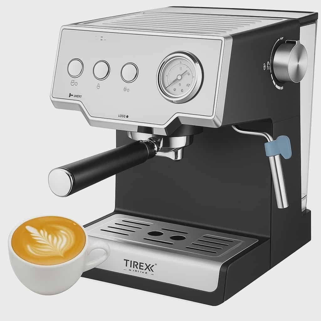 Machine a Café Expresso Tirexx Café Poudre + cappuccino 20 Bars 850W 1.6L Tirexx CAF1000 - La Casa d'Algérie Machine a Café Expresso Tirexx Café Poudre + cappuccino 20 Bars 850W 1.6L Tirexx CAF1000 – Image 1