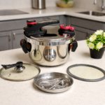 Cocotte 6 L inox 18/10 Kenz DSD22-6