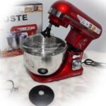 Robot Pétrin inox 5L 1000 W 06Vitesses Rouge Robuste PK2